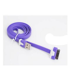 逸美达扁平充电数据线 为苹果iPhone 4/4s打造的实用之选